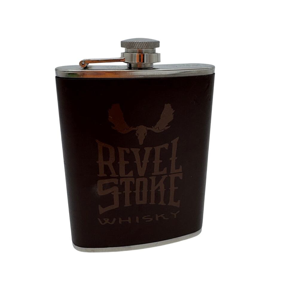 Revel Stoke Whisky Flask 8oz Stainless Steel Whiskey
